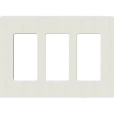 Lutron SC-3 Claro Accessories Satin, 3-Gang Wall Plate - Ready Wholesale Electric Supply and Lighting