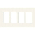 Lutron SC-4 Claro Accessories Satin, 4-Gang Wall Plate - Ready Wholesale Electric Supply and Lighting