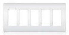 Lutron SC-5 Claro Accessories Satin, 5-Gang Wall Plate - Ready Wholesale Electric Supply and Lighting