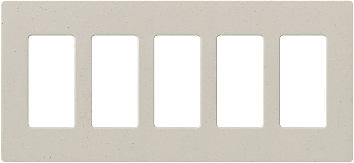 Lutron SC-5 Claro Accessories Satin, 5-Gang Wall Plate - Ready Wholesale Electric Supply and Lighting