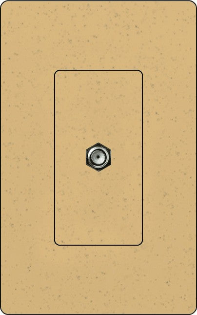 Lutron SC-CJ Designer Style (Satin) Cable Jack - Ready Wholesale Electric Supply and Lighting
