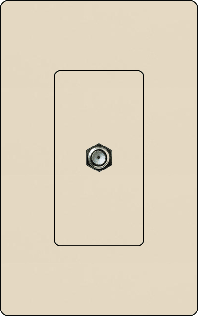 Lutron SC-CJ Designer Style (Satin) Cable Jack - Ready Wholesale Electric Supply and Lighting