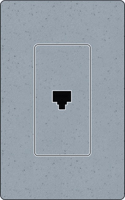 Lutron SC-PJ Designer Style (Satin) Phone Jack - Ready Wholesale Electric Supply and Lighting