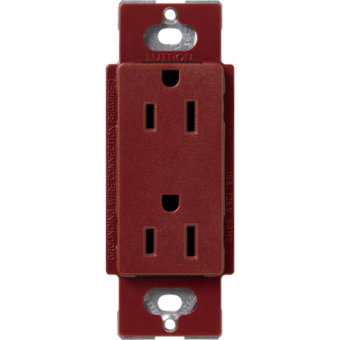 Lutron SCR-15 Claro (Satin) 15 Amp Receptacle - Ready Wholesale Electric Supply and Lighting