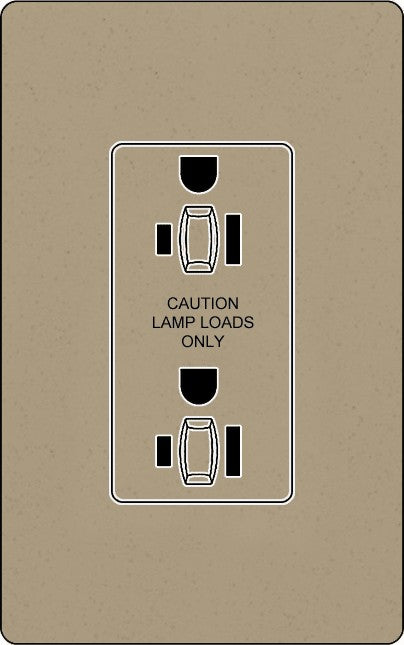 Lutron SCR-15-DDTR Designer Style (Satin) 15A Dual-Dimming Tamper Resistant Receptacle - Ready Wholesale Electric Supply and Lighting