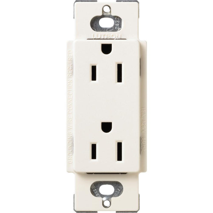Lutron SCR-20 Claro (Satin) 20 Amp Receptacle - Ready Wholesale Electric Supply and Lighting