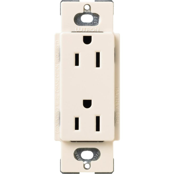 Lutron SCR-20 Claro (Satin) 20 Amp Receptacle - Ready Wholesale Electric Supply and Lighting