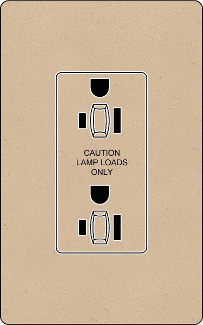 Lutron SCR-20-DDTR Designer Style (Satin) 20A Dual-Dimming Tamper Resistant Receptacle - Ready Wholesale Electric Supply and Lighting