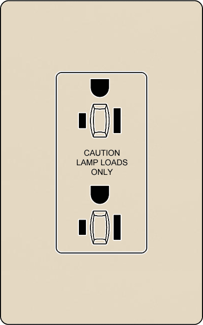 Lutron SCR-20-DDTR Designer Style (Satin) 20A Dual-Dimming Tamper Resistant Receptacle - Ready Wholesale Electric Supply and Lighting