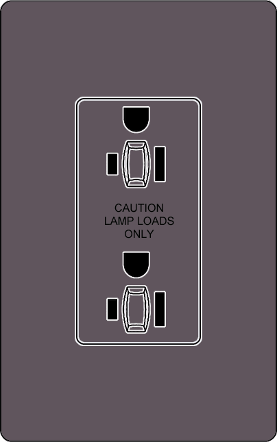Lutron SCR-20-DDTR Designer Style (Satin) 20A Dual-Dimming Tamper Resistant Receptacle - Ready Wholesale Electric Supply and Lighting