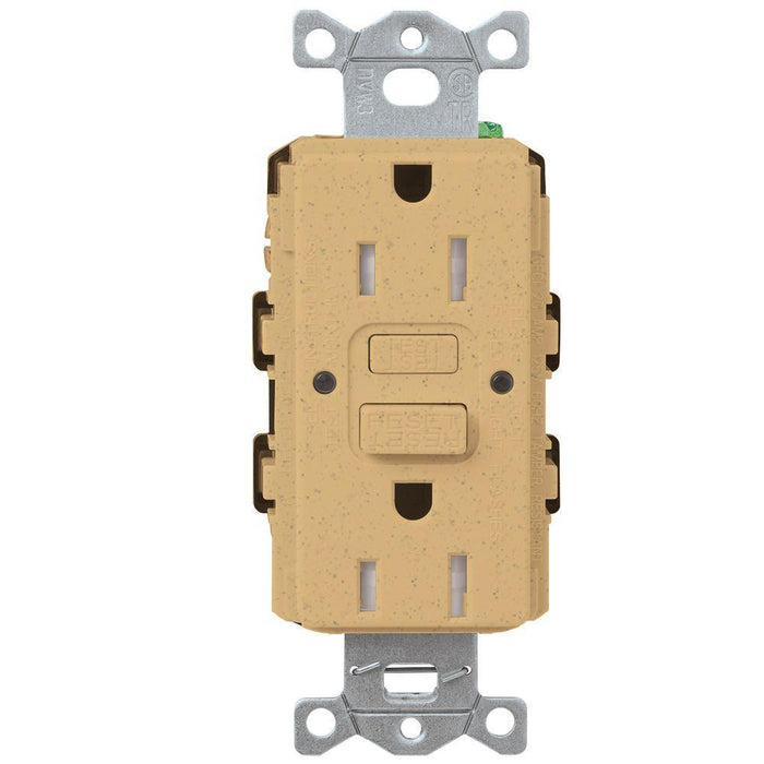 Lutron SCR-20-GFST Designer Style (Satin) 20A Self-Testing, GFCI, Tamper Resistant Receptacle - Ready Wholesale Electric Supply and Lighting