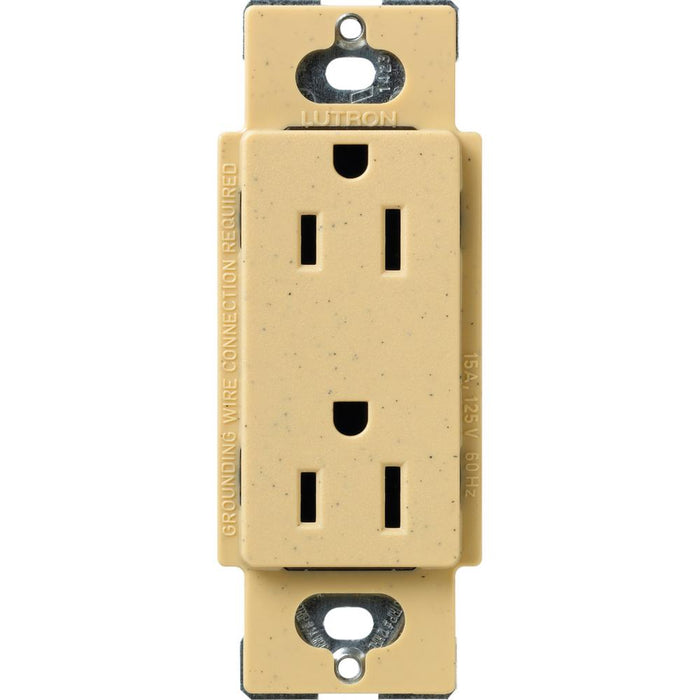 Lutron SCRS-15-TR Designer (Satin) 15A, Tamper Resistant Receptacle - Ready Wholesale Electric Supply and Lighting