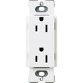 Lutron SCRS-20-TR Designer (Satin) 20A, Tamper Resistant Receptacle - Ready Wholesale Electric Supply and Lighting