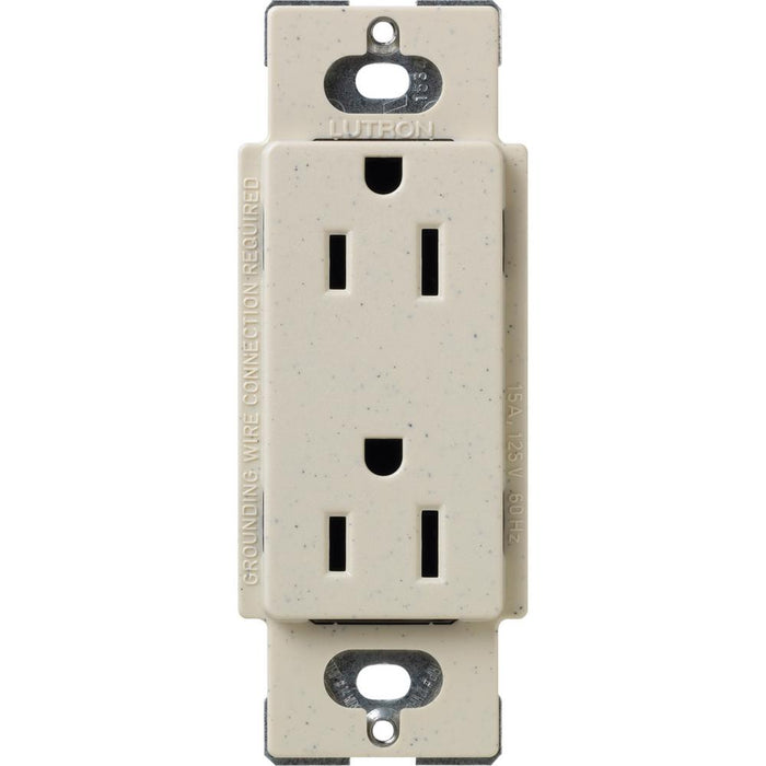 Lutron SCRS-20-TR Designer (Satin) 20A, Tamper Resistant Receptacle - Ready Wholesale Electric Supply and Lighting