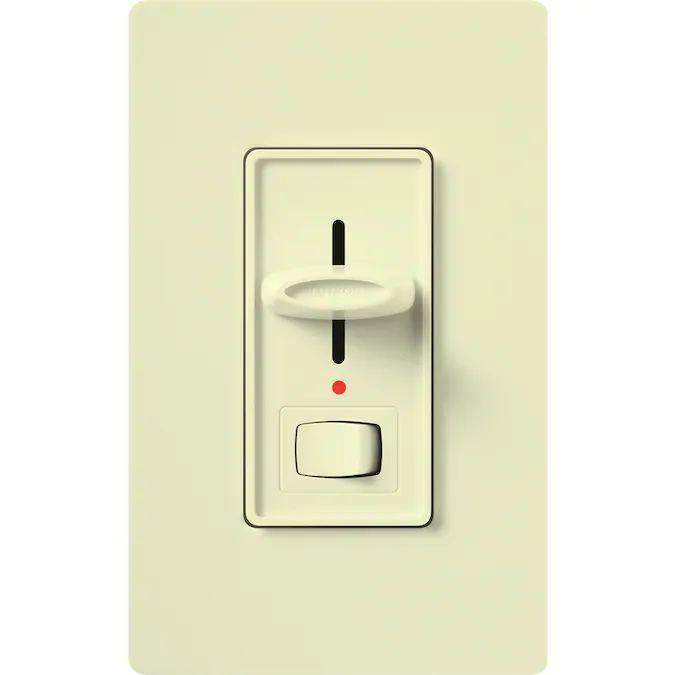 Lutron S-10PNL Skylark 1000W, Single Pole, Incandescent / Halogen, Preset Dimmer With Locator Light - Ready Wholesale Electric Supply and Lighting