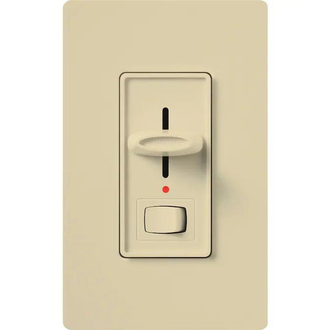Lutron S-10PNL Skylark 1000W, Single Pole, Incandescent / Halogen, Preset Dimmer With Locator Light - Ready Wholesale Electric Supply and Lighting