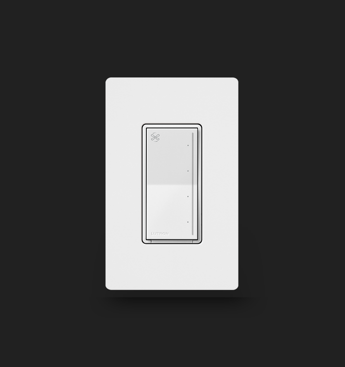 Lutron Sunnata RRST-ANF-XX (Satin) Single Pole, 4-Speed Quiet Fan Speed Control - Ready Wholesale Electric Supply and Lighting