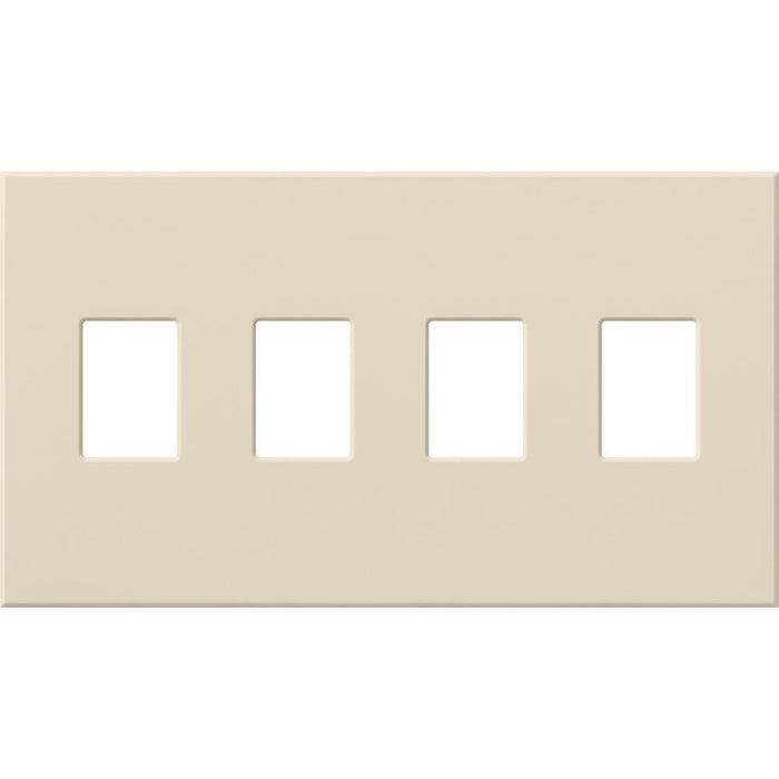 Lutron VWP-4 Vareo 4-Gang Wallplate for Four Dimmers / Switches - Ready Wholesale Electric Supply and Lighting