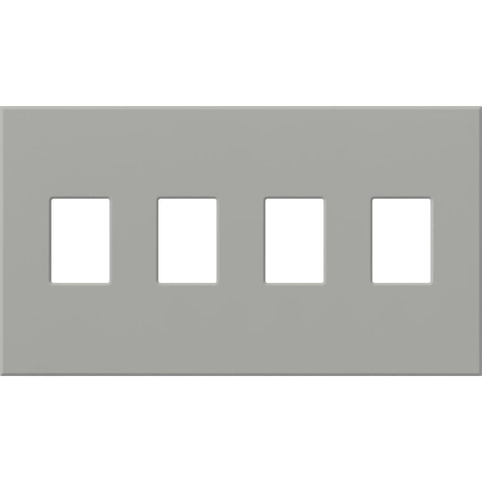 Lutron VWP-4 Vareo 4-Gang Wallplate for Four Dimmers / Switches - Ready Wholesale Electric Supply and Lighting