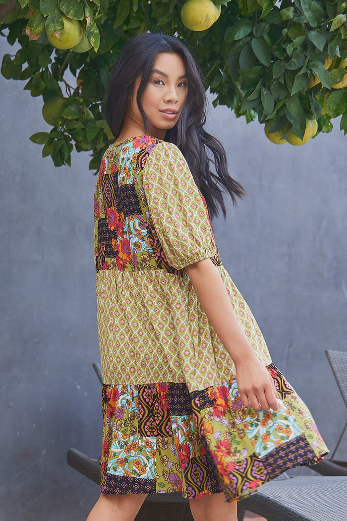 Maci Boho Mini Dress