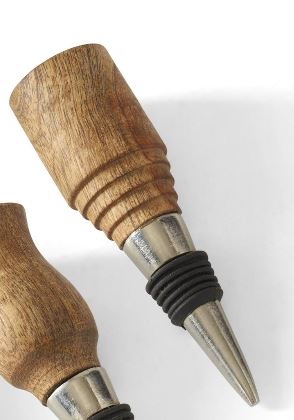 Mango Wood Wine Stoppers