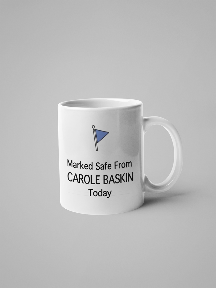 Marked Safe From Carole Baskin Coffee Mug - Tiger King