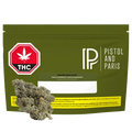Close-up of the Master Kush Ultra product packaging with a white background and bold black text.
