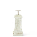 Medium Whitewashed Candleholder