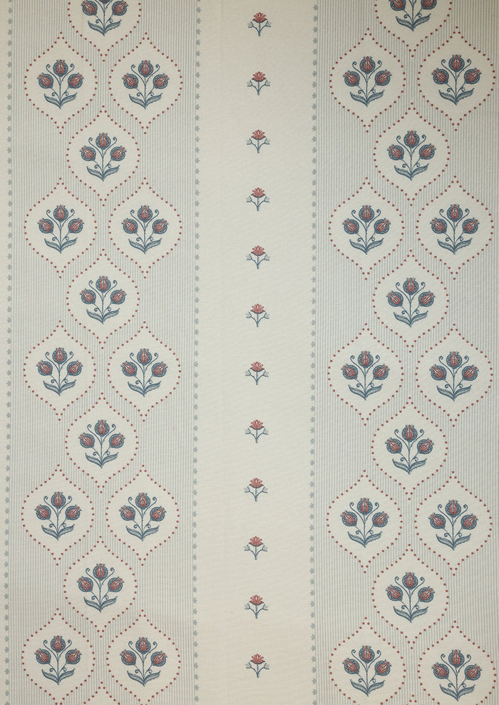 Meher Blue | 100% Cotton Printed | Light Reduction Fabric