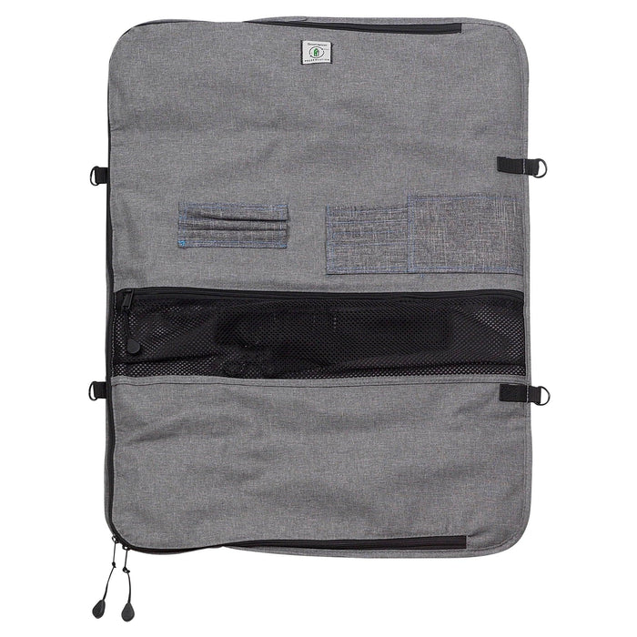 Messermeister Knife Roll: 12 Pocket, Heather Gray