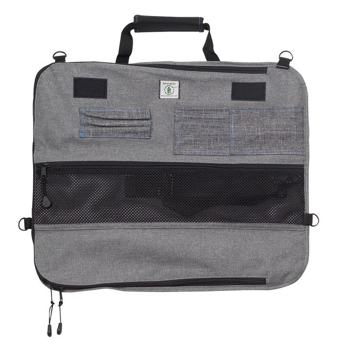 Messermeister Knife Roll: 8 Pocket, Heather Gray