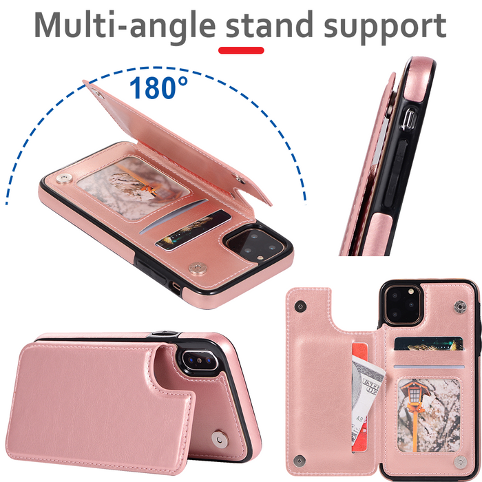 MultiCard+ Leather Phone Case