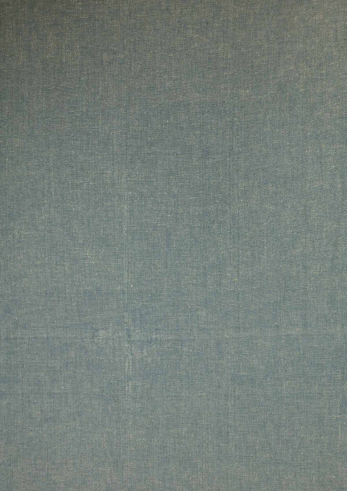 Nilgiri Blue | Linen Cotton Blend Woven Textured | Room Darkening Fabric