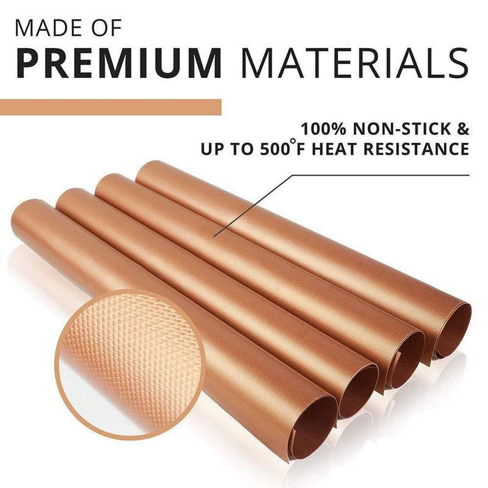 Non-Stick BBQ Grill Mat - 2pcs