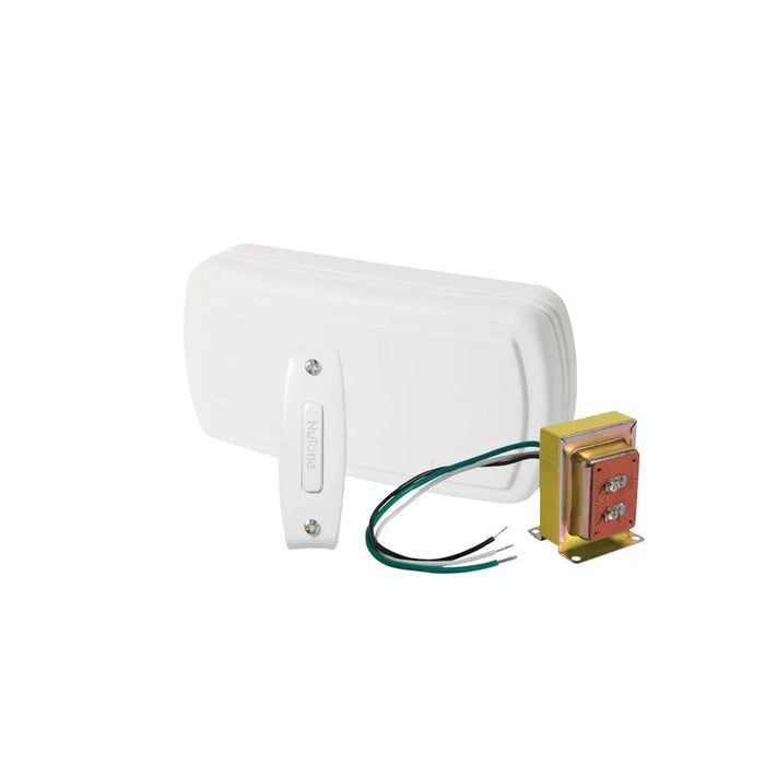 NuTone BK110NBWH Builder Kit Doorbell with Pushbutton - Ready Wholesale Electric Supply and Lighting