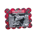 Our First Christmas Red Acrylic Tartan