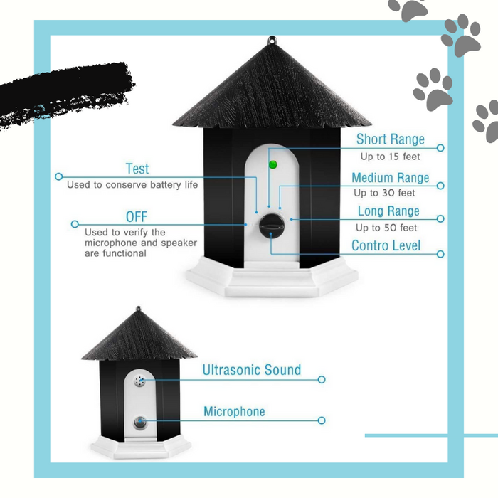 Outdoor Bark Control Device