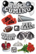 Paper House Home Coming 3-D Stickers - SCRAPBOOKFARE