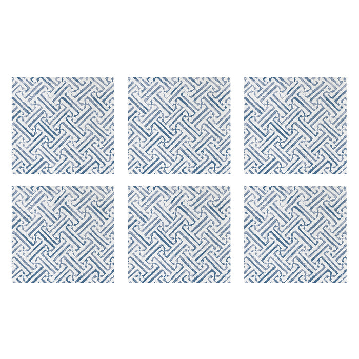 Papersoft Greek Key Cocktail Napkins