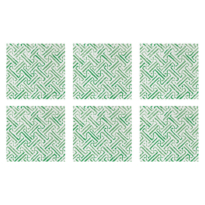 Papersoft Greek Key Cocktail Napkins