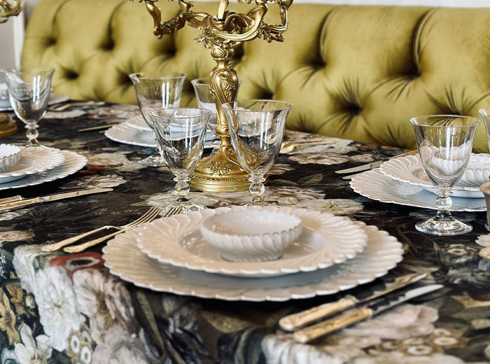 Peggy Scalloped Soup Plate by Astier de Villatte, 18.5cm