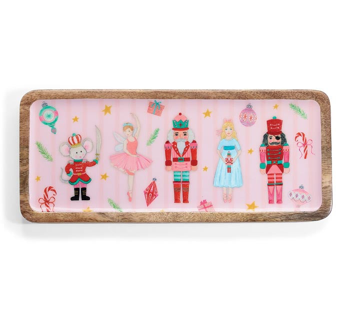 Pink Nutcracker Tray