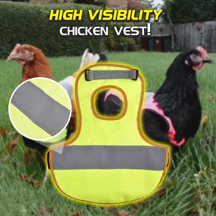 Poultry+ Chicken Reflective Vest