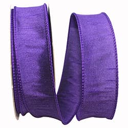Purple Dupioni Ribbon