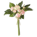 Real Touch Cabbage Rose Bundle - Pink