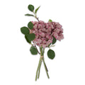 Real Touch Hydrangea Bundle - Dark Pink
