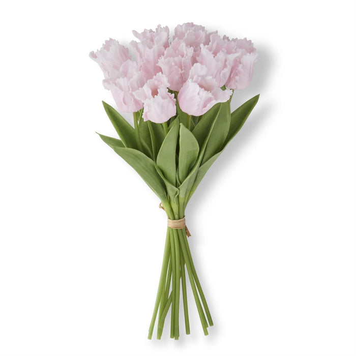 Real Touch Parrot Tulip Bundle - Pink
