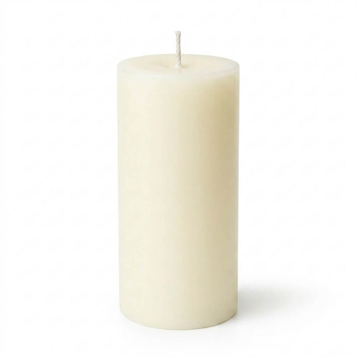 Richland Pillar Candle 3"x6" Light Ivory Set of 12