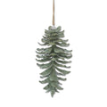 Sage Glittered Shatterproof Pinecone