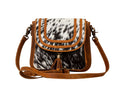 Samson Trails Leather & Hairon Bag